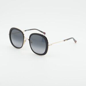 Missoni MIS 0034/S 0KB7 9O Sunglasses Grey/Gold Square Frame, Grey Lenses